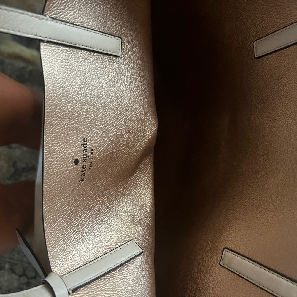 Kate spade reversible tote with wallet